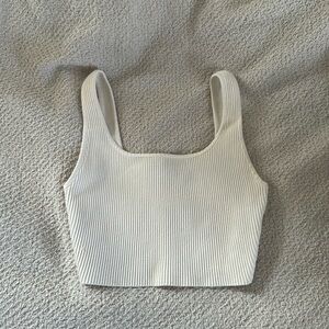 Babaton | Sculpt Knit Squareneck Cropped Tank